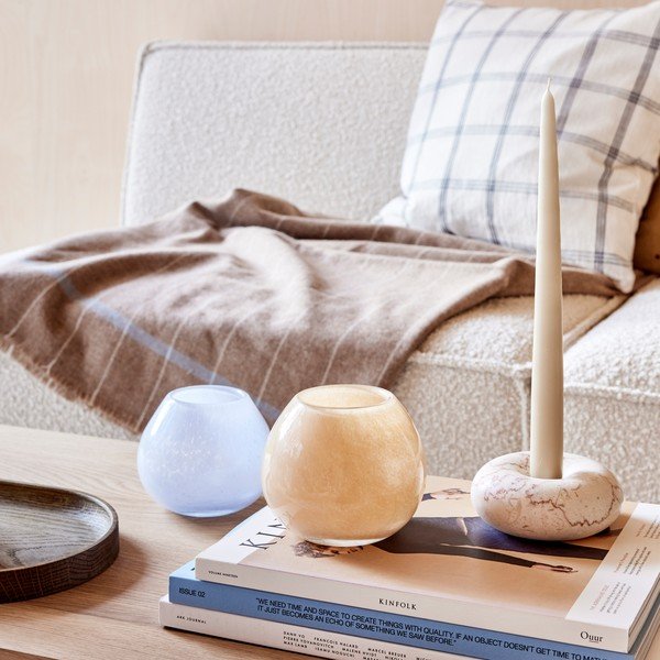 Kameni svijećnjak Savi – OYOY Living Design-image-1