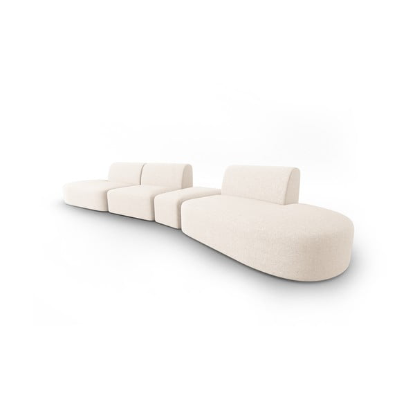 Krem sofa 412 cm Shane – Micadoni Home-image-2