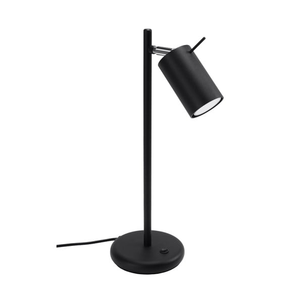 Crna stolna lampa (visina 43 cm) Etna – Nice Lamps