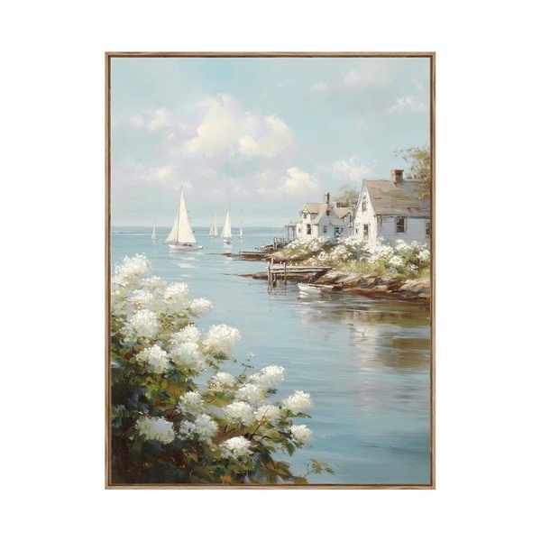 Tiskana slika s okvirom 60x80 cm Quiet Bay – Styler