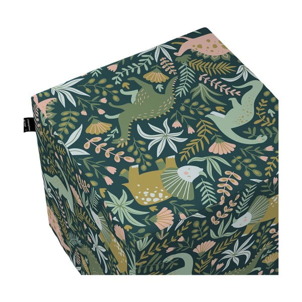 Zeleni dječji puf Magic - Yellow Tipi-image-1