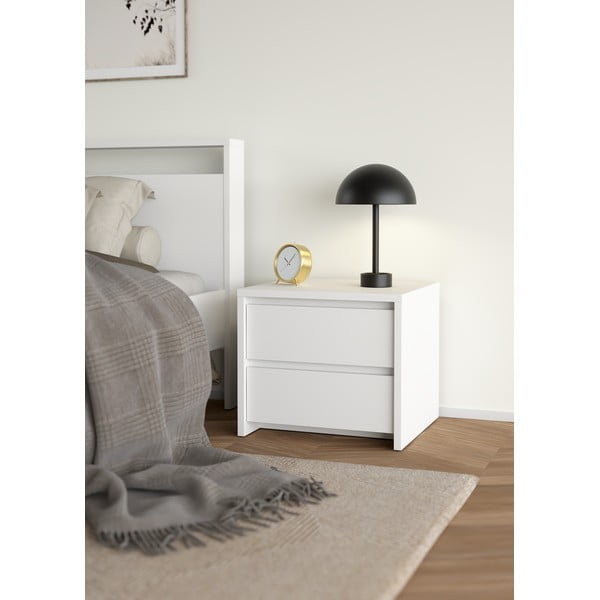 Bijeli noćni ormarić Next – Tvilum-image-1