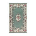 Zeleni vuneni tepih ​Flair Rugs Aubusson, 75 x 150 cm