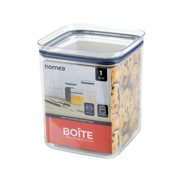 Plastična posuda za namirnice za čuvanje hrane – Homéa-image-1