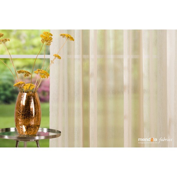 Prozirna zavjesa u zlatnoj boji 140x260 cm Lava – Mendola Fabrics-image-4