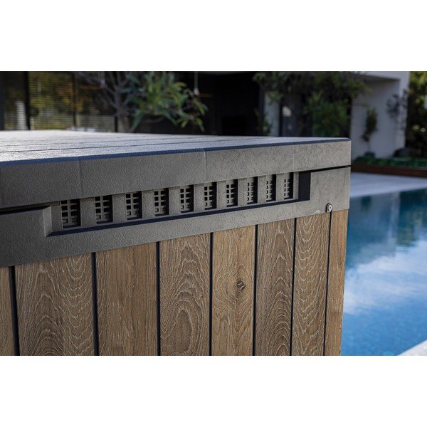 Tamno smeđa plastična vrtna kutija za pohranu Deco – Keter-image-4