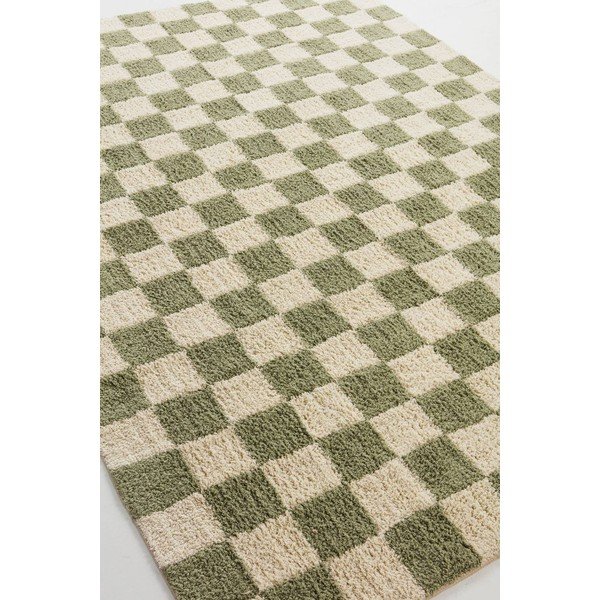 Zeleni/krem pamučan tepih 170x240 cm Mela – Jotex-image-4