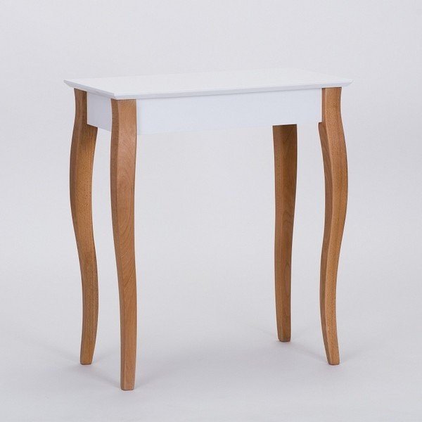 White Ragaba Console pomoćni stolić, dužina 65 cm