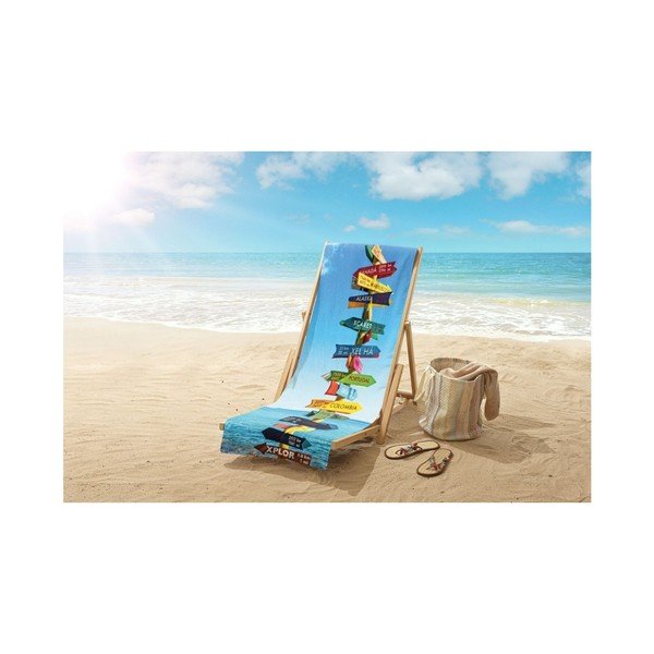 Ručnik za plažu s printom Dobro jutro, 100 x 180 cm-image-1