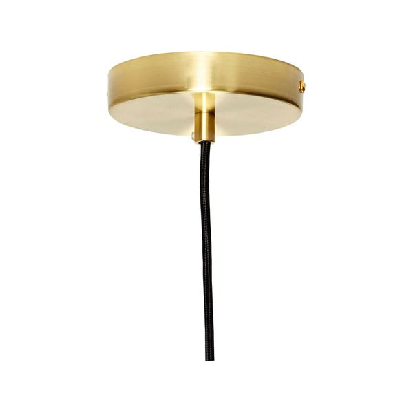 Bijela viseća svjetiljka sa staklenim sjenilom ø 40 cm Serene – Hübsch-image-3