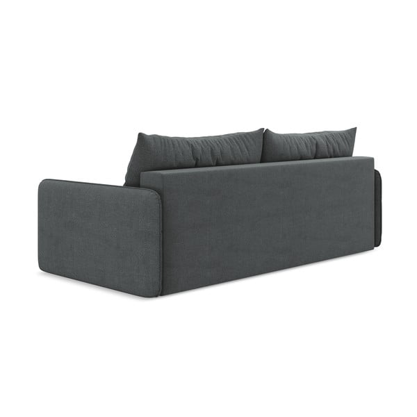 Siva sklopiva/s prostorom za odlaganje sofa 216 cm Nanea – Makamii-image-4