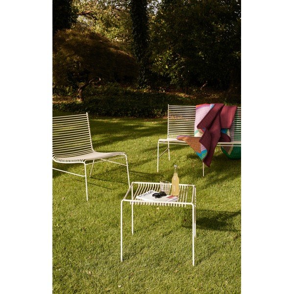 Bijela metalna vrtna fotelja String – Hübsch-image-2