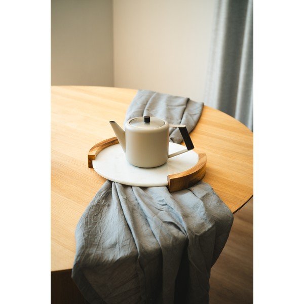 Bež čajnik od nehrđajućeg čelika 1,1 l Duet Boston – Bredemeijer-image-1