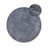 Antracitno sivi okrugao tepih ø 200 cm Leon – Villeroy&Boch