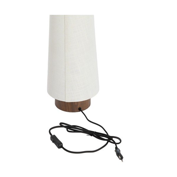 Krem metalna stolna lampa s tekstilnim sjenilom (visina 42 cm) Howie – Light & Living-image-4