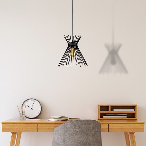Crna metalna visilica Izmir - Squid Lighting-image-3