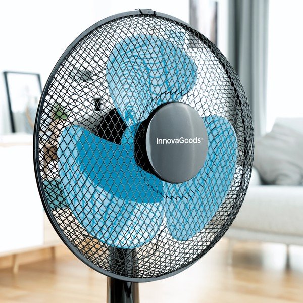 Crni stolni ventilator InnovaGoods-image-1