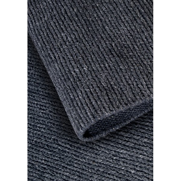 Tamno siva ručno rađena vunenia staza 80x200 cm Francois – Villeroy&Boch-image-3