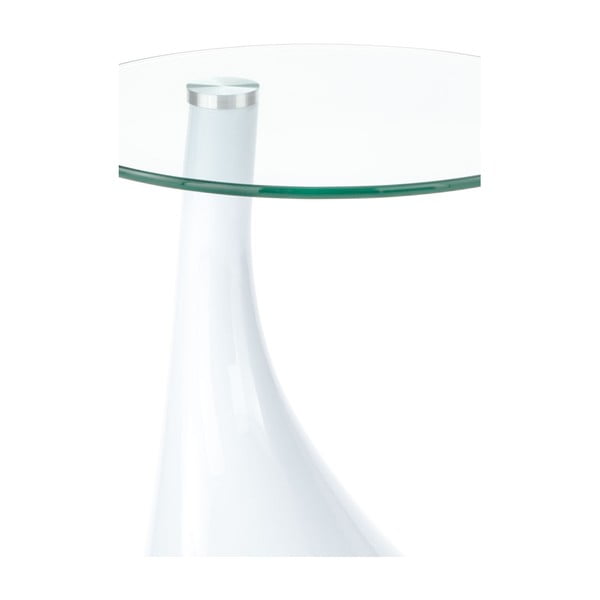 Okrugli pomoćni stol sa staklenom pločom ø 45 cm Pop - Tomasucci-image-1