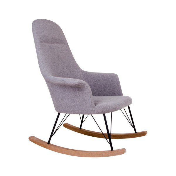 Siva stolica za ljuljanje House Nordic Viby-image-1
