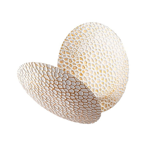 Bijela/u zlatnoj boji LED zidna lampa ø 21 cm Yosma – Opviq lights-image-2