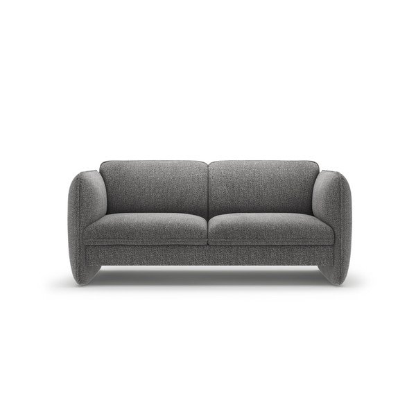 Tamno siva sofa od šenila 168 cm Georgia – Micadoni 