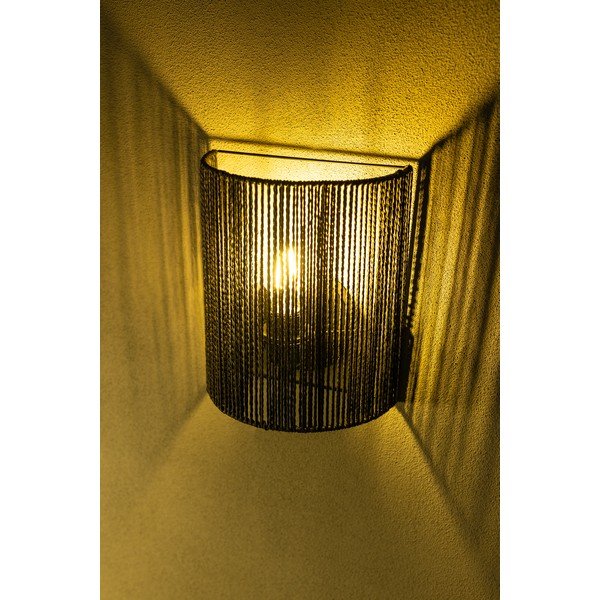 Crna zidna lampa Foresto – GTV-image-3