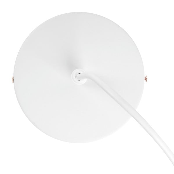 Bijela viseća lampa s detaljima u boji bakra Leitmotiv druženje, ⌀ 26,5 cm-image-2