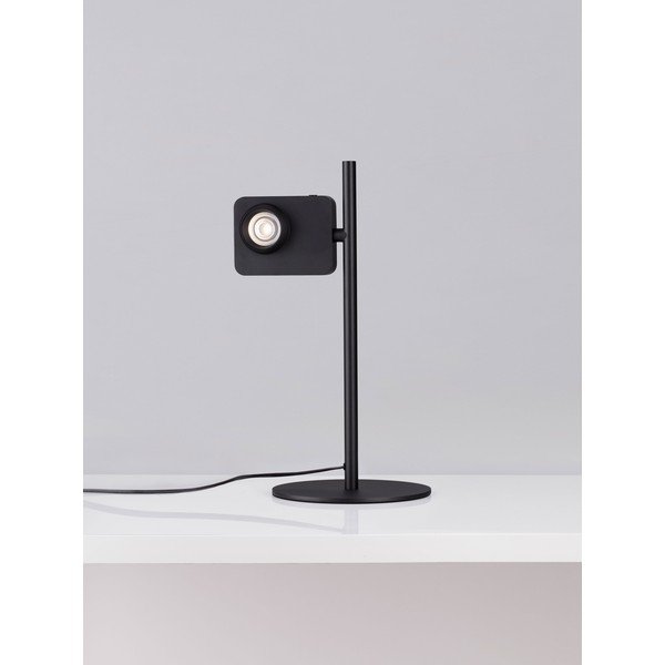 Crna LED stolna lampa aluminijska sa savitljivom konstrukcijom/s mogućnosti zatamnjivanja (visina 46 cm) Kedros – Nova Luce-image-4