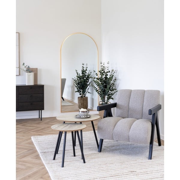 Zidno ogledalo 90x180 cm Madrid – House Nordic-image-1