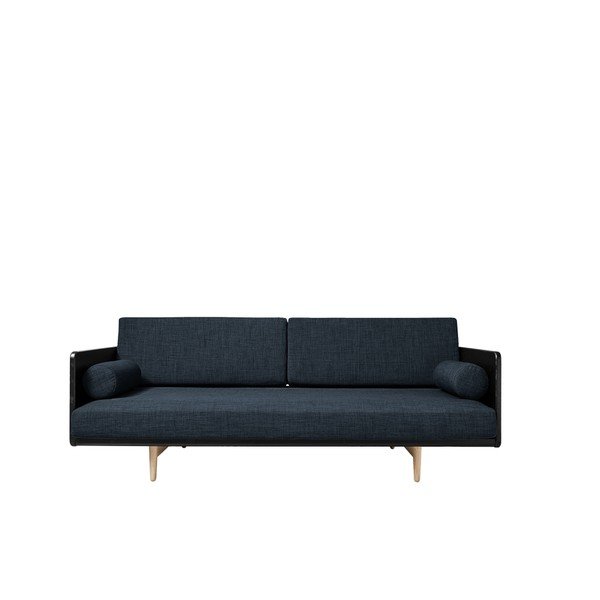 Promjenjivi kauč Karup Deva Black / Raw Oak / Deep Blue-image-3