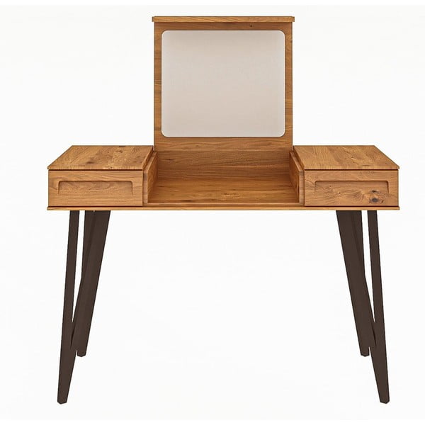 Toaletni stol od hrastovine 120x53 cm Golo - The Beds-image-2