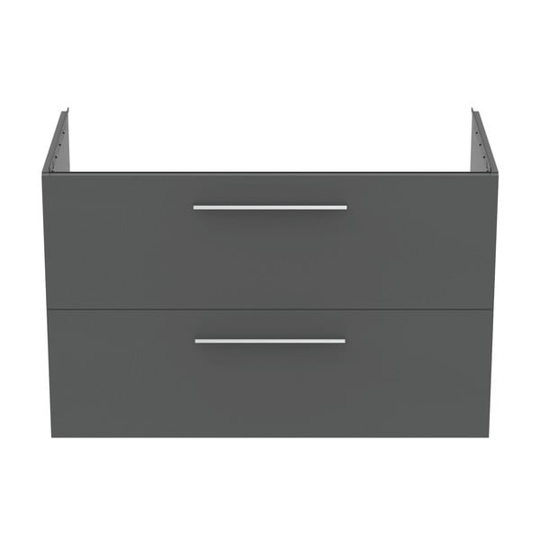 Sivi zidni ormarić za ispod umivaonika 100x63 cm i.Life B – Ideal Standard-image-2