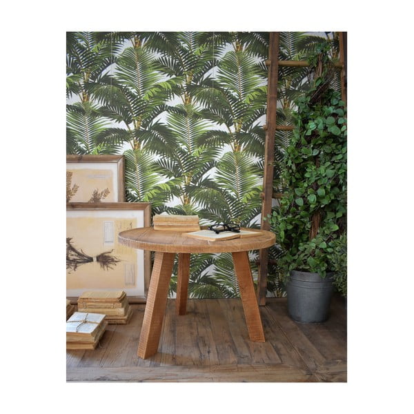 Pomoćni stol od tikovine Orchidea Milano Country, ø 60 cm