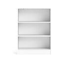 Bijela polica za knjige Tvilum Basic, 79 x 107 cm
