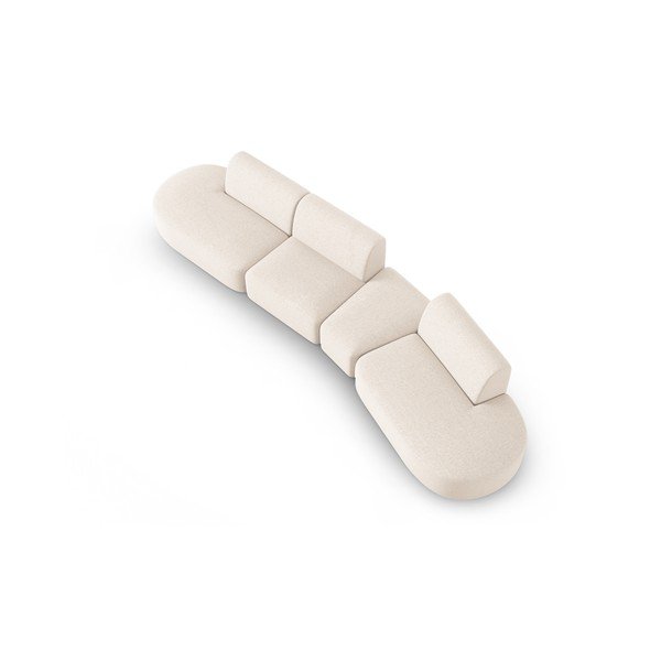 Krem sofa 412 cm Shane – Micadoni Home-image-3
