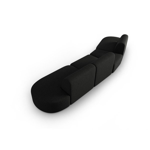 Crna sofa 412 cm Shane – Micadoni Home-image-3