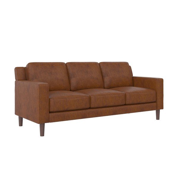 Konjak smeđa sofa 83 cm Brynn – Støraa-image-2