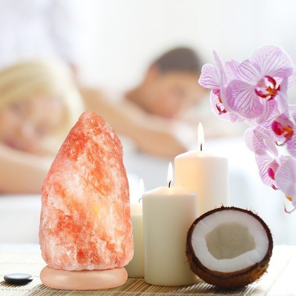 Narančasta solna lampa, visina 30 cm Sally - LAMKUR-image-2