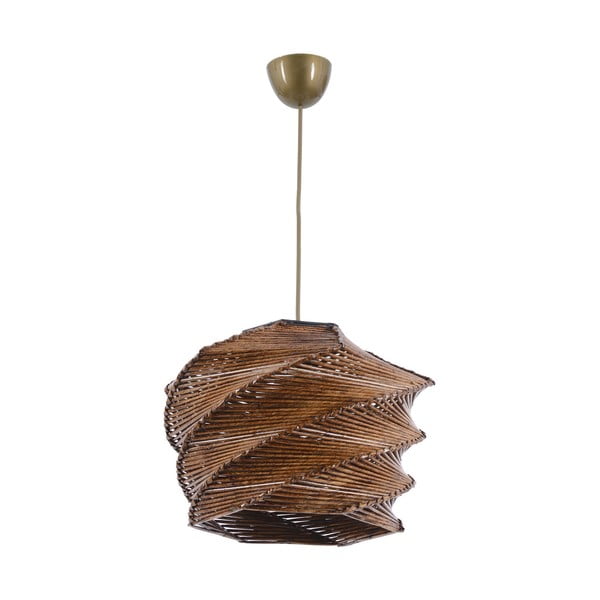 Svjetlo smeđa viseća svjetiljka ø 32 cm Ruche – Opviq lights-image-2