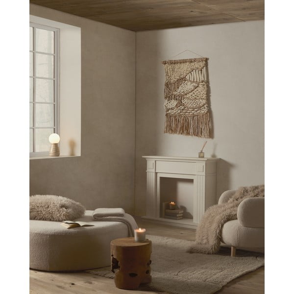 Bež stolna lampa (visina 31,5 cm) Okeni – Kave Home-image-4