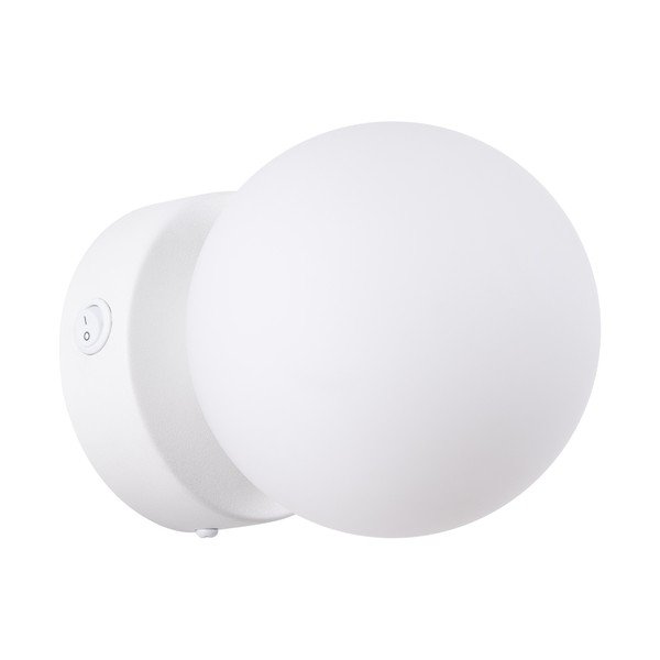 Bijela zidna lampa Blaze – Sollux