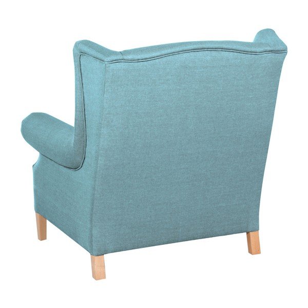 Svijetloplava fotelja Win Winzer Harvey-image-3