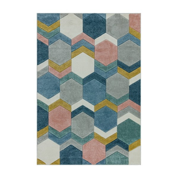 Tepih Asiatic Carpets Hexagon Multi, 120 x 170 cm