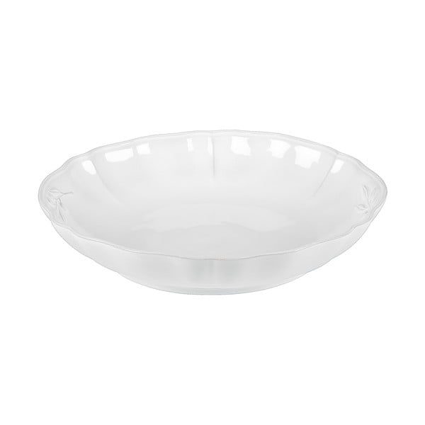 Bijela zemljana zdjela Costa Nova Alentejo, ⌀ 34 cm