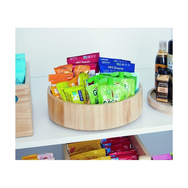 Drveni okretni organizator začina Merry-go-round – iDesign/The Home Edit-image-1