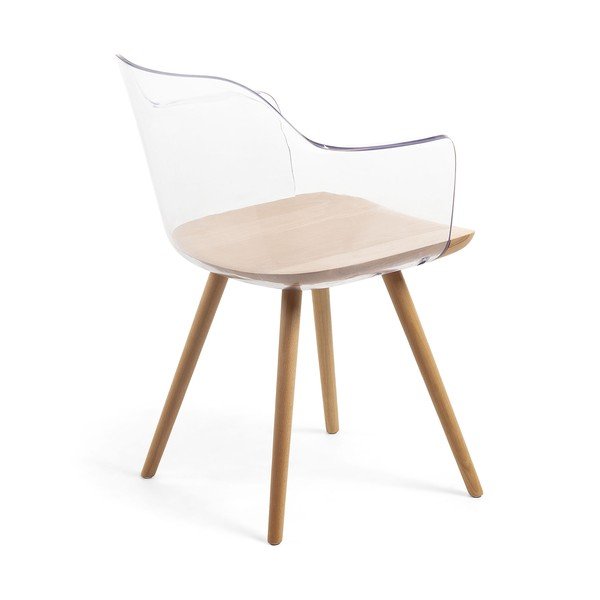 Fotelja s nogama od bukvinog drveta Kave Home Klam-image-3