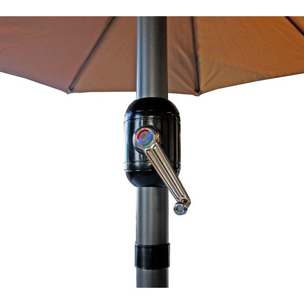 Sivi suncobran 265x460 cm – Garden Pleasure-image-3