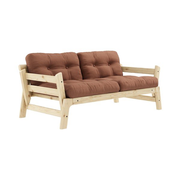 Podesivi kauč Karup Design Step Natural Clear/Clay Brown-image-3