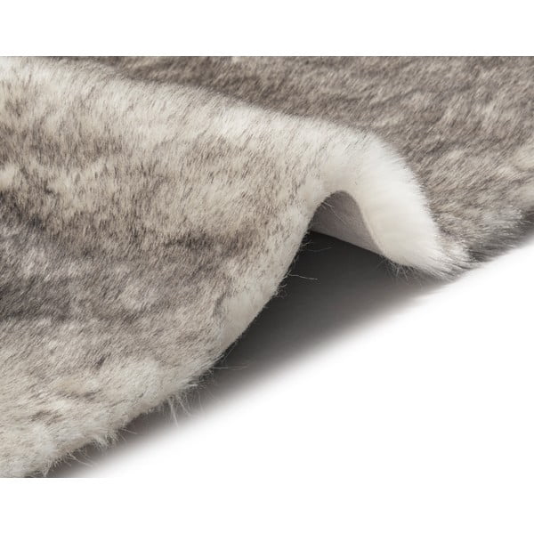 Smeđi tepih od umjetnog krzna Mint Rugs Soft, 120 x 170 cm-image-1